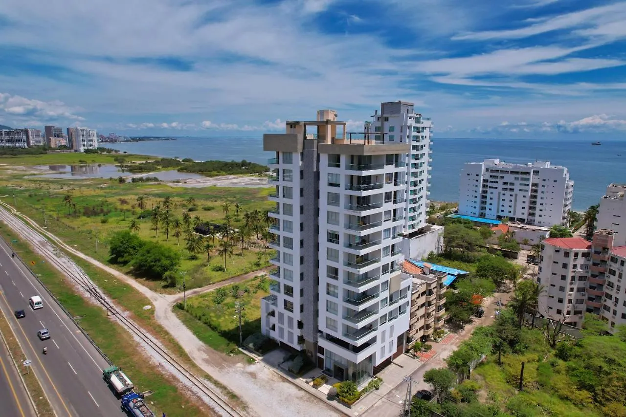 Apartamento En Pozos Colorados, Edificio Caribe Palma Apartment Gaira Colombia